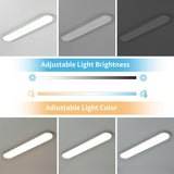 Dimmable LED Ceiling Light, 48W White - Rear View