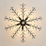 Crystal Ceiling Light Vintage Chandelier, 5 Lights - Extra Image