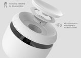 Smart Pet Water Fountain for Cats & Dogs, 2.5L - Side View