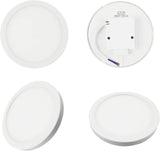 Slim 9W LED Ceiling Light Fixture with Natural 4500K Illumination - Side View