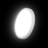 Slim 9W LED Ceiling Light Fixture with Natural 4500K Illumination - Top-Down View