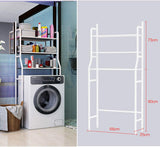 CARLA HOME 3-Tier Over Washing Machine Storage Rack for Laundry Room or Kitchen - Front View