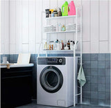 CARLA HOME 3-Tier Over Washing Machine Storage Rack for Laundry Room or Kitchen - Low Angle