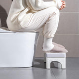 CARLA HOME Toilet Poop Stool Squat Adult for Easy Pooping for Bathroom Adults and Kids - Front View