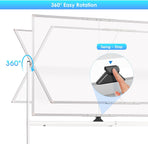 CARLA HOME Double-Sided Magnetic Whiteboard 120x90cm with Wheels, Reversible Design for School, Office & Home, image 3