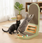CARLA HOME Vertical Cat Scratching Board with Durable Cardboard for Indoor Cats
