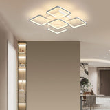 Modern LED Ceiling Light Remote Control (60 cm) - Rear View