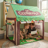 CARLA HOME Kids Clubhouse Play Tent - Green - Outdoor Play Equipment Play Tents & Tunnels - Extra Image