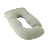 CARLA HOME U Shape Pregnancy Pillow Full Body Support - Green - Polyester - Full Body Pillow - Extra Image