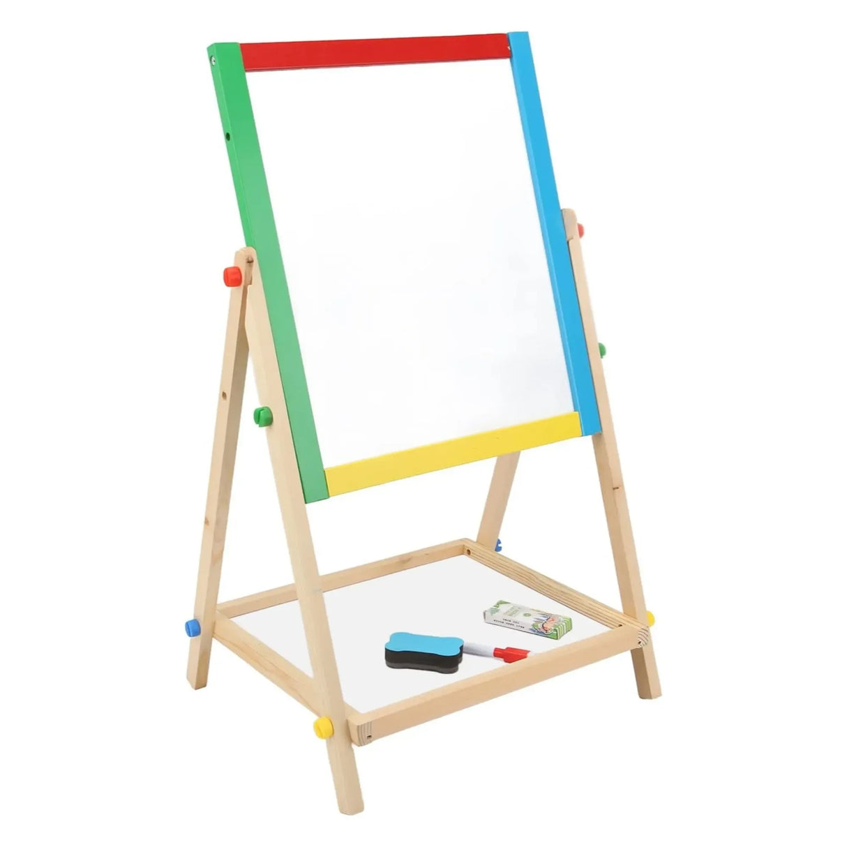 CARLA HOME 2-in-1 Kids Art Easel Chalkboard & Whiteboard