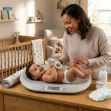 CARLA HOME Elctronic Digital Baby Scale with Tare Function Lcd Display - Top-Down View
