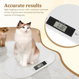 CARLA HOME Elctronic Digital Baby Scale with Tare Function Lcd Display - 45-Degree Angle