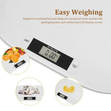 CARLA HOME Elctronic Digital Baby Scale with Tare Function Lcd Display - Close-Up Angle