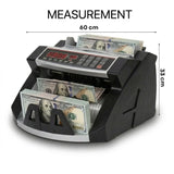 CARLA HOME Money Counting Machine with Uv Detection Bill Counter - Top-Down View