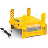 CARLA HOME Upgraded Chick Brooder Heating Plate - Adjustable Height - Yellow - Chicken Heater - Extra Image