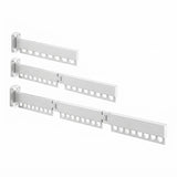 CARLA HOME 3-Fold Wall Mounted Clothes Drying Rack, Laundry Space Saver, White - Extra Image