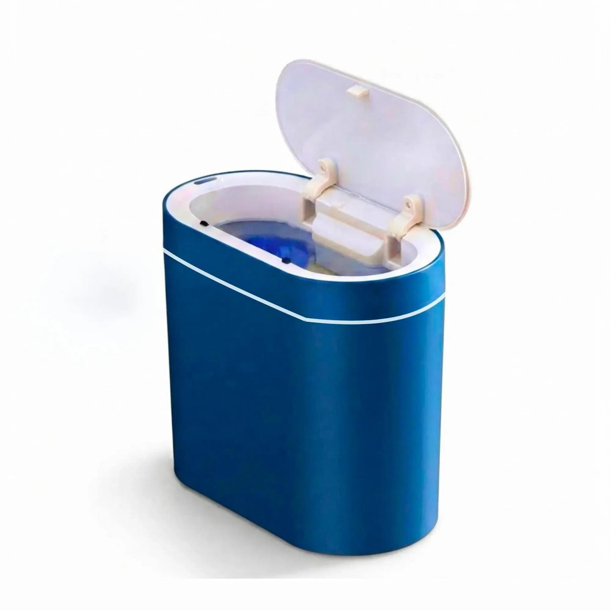 CARLA HOME 7L Automatic Trash Bin with Lid, Motion Sensor Garbage Can Blue