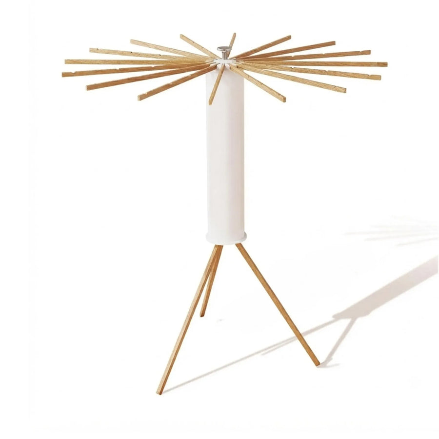 CARLA HOME Tripod Clothes Drying Rack, 16 Rod Foldable, Wooden Poles
