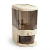 CARLA HOME Rice Dispenser 5kg Large Storage, Press Button Grain Container Kitchen - Extra Image