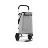 CARLA HOME Foldable Shopping Trolley, Aluminium Cart, 45L, Waterproof, Grey - Extra Image