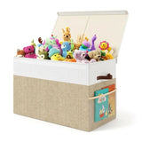 CARLA HOME Large Toy Storage Box with Lid Upgraded Toy Storage Chest Organiser