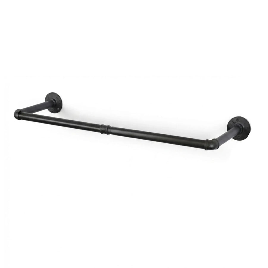 CARLA HOME Industrial Pipe Wall Clothes Rack, 92cm Bar Garment Rack