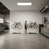CARLA HOME 2-Pack Bike Wall Mount Rack - Adjustable Hook - Black - Adjustable Fixed Bike - Extra Image