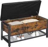 2 Tier Shoe Storage Bench - 45-Degree Angle
