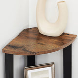 Corner Shelf 4 Tier Industrial Storage Rack - 45-Degree Angle