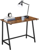Industrial Rustic Steel Writing Desk for Home Office - Extra Image