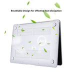 MacBook Air Hard Shell Case in Matte Green with Keyboard Cover for A2337/A2179/A1932