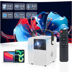 Smart LED Projector Mini Home Theater 1080P 7000 Lumens WiFi Bluetooth Android 11