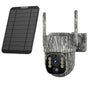 4G Solar Trail Camera in Black with 2.5K Resolution and Live Monitoring