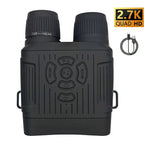 2.7K Infrared Night Vision Goggles with 36MP Resolution and 10X Zoom, Black