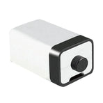 Black Aquarium Oxygen Pump with Dual Outlets for Fish Tank and Pond, 2x90L/h