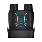 36MP 8X Zoom 4K Infrared Night Vision Binoculars with 4.5" Screen - Black