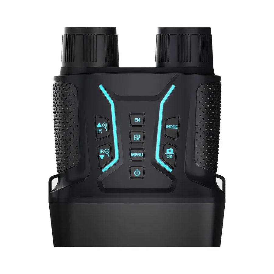 36MP 8X Zoom 4K Infrared Night Vision Binoculars with 4.5" Screen - Black