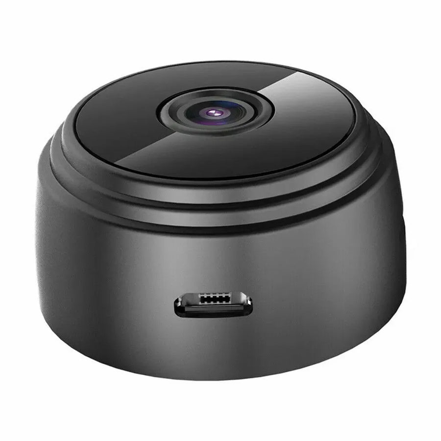 Mini WiFi Wireless IP Surveillance Camera 1080P HD Black