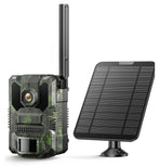32MP Solar Trail Camera with 2.5K Video and 940NM No Glow Night Vision