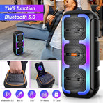 Portable Black Wireless Bluetooth Speaker