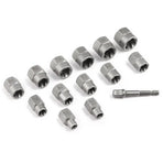 15-Piece Black Impact Damaged Bolt Nut Screw Remover Tool Kit