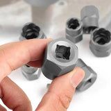 15-Piece Black Impact Damaged Bolt Nut Screw Remover Tool Kit - Extra Image