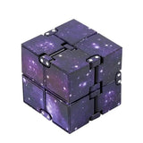 Infinity Cube Fidget Toy in Blue Starry Sky for Stress Relief and Sensory Play - Extra Image