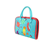 Multicolour Montessori Sensory Busy Board for Kids - Multi-Colour Learning Toy - Front View