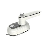 Portable Mini Handheld Garment Steamer in Creamy White for Home & Travel