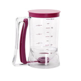 900mL Black Batter Dispenser for Waffles, Pancakes, and Cupcakes - Extra Image