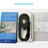 38W Black UVC UV Light Ozone Germicidal Lamp for Home and Office Disinfection - 45-Degree Angle