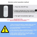 38W Black UVC UV Light Ozone Germicidal Lamp for Home and Office Disinfection - Low Angle
