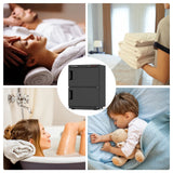 White 32L Black Hot Towel Warmer UV Sterilizer Cabinet for Salon and Home Use - Side View