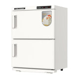 White 32L Black Hot Towel Warmer UV Sterilizer Cabinet for Salon and Home Use - Extra Image